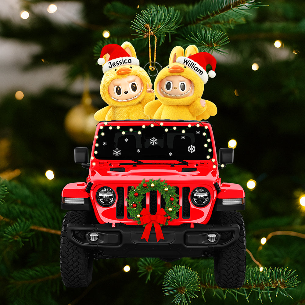 Monster Duck Off-road Christmas Ornament, Personalized Gifts For Off-road Lovers 02qhqn090925-Homacus