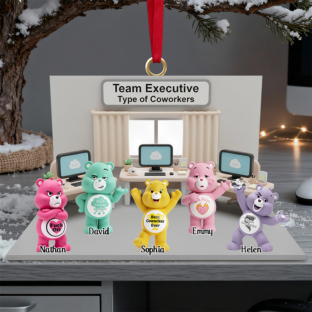 Executive Team Coworker Ornament Personalized Christmas Gifts 03KIDT211125-Homacus