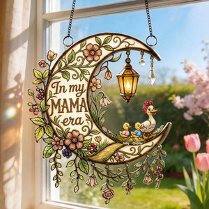 In Mama Duck Era Suncatcher Ornament - Personalized Gifts For Mother's Day 07pamg020326-Homacus