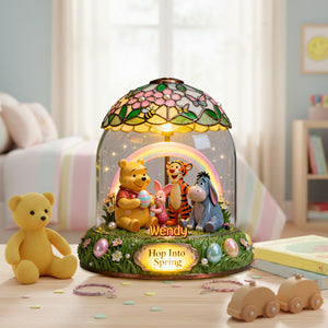 Hop Into Spring Acrylic Plaque - Personalized Easter Day Gifts 03PGMG070226-Homacus