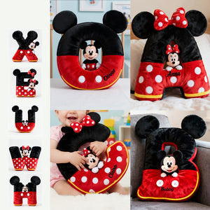 Cute Initial Letter Alphabet Custom Shape Pillow, Personalized Gifts For Kid 02qhmg181125-Homacus