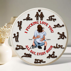 Naughty Couple Plaque - Personalized Gifts For Couple 05ohqn050525-Homacus