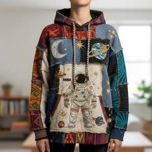 Bohemian Astronaut Hoodie Personalized Gifts For Space Lovers 01patn251125-Homacus