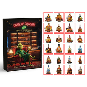 Festive Alcohol Bar Advent Calendar Acrylic Blind Box, Personalized Gifts For Drinkers 03QHQN211025-Homacus