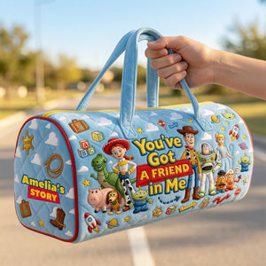 You Have Got A Friend In Me Quilted Duffle Bag - Personalized Gifts 02nadt250626-Homacus