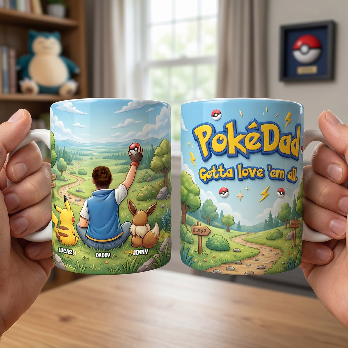 Adventure Dad And Kids Coffee Mug - Personalized Gifts For Dads 03natn010526-Homacus