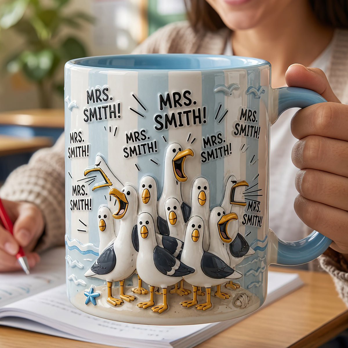 Funny Needy Teacher Life Accent Mug - Personalized Gifts For Teachers 04qhdt220726