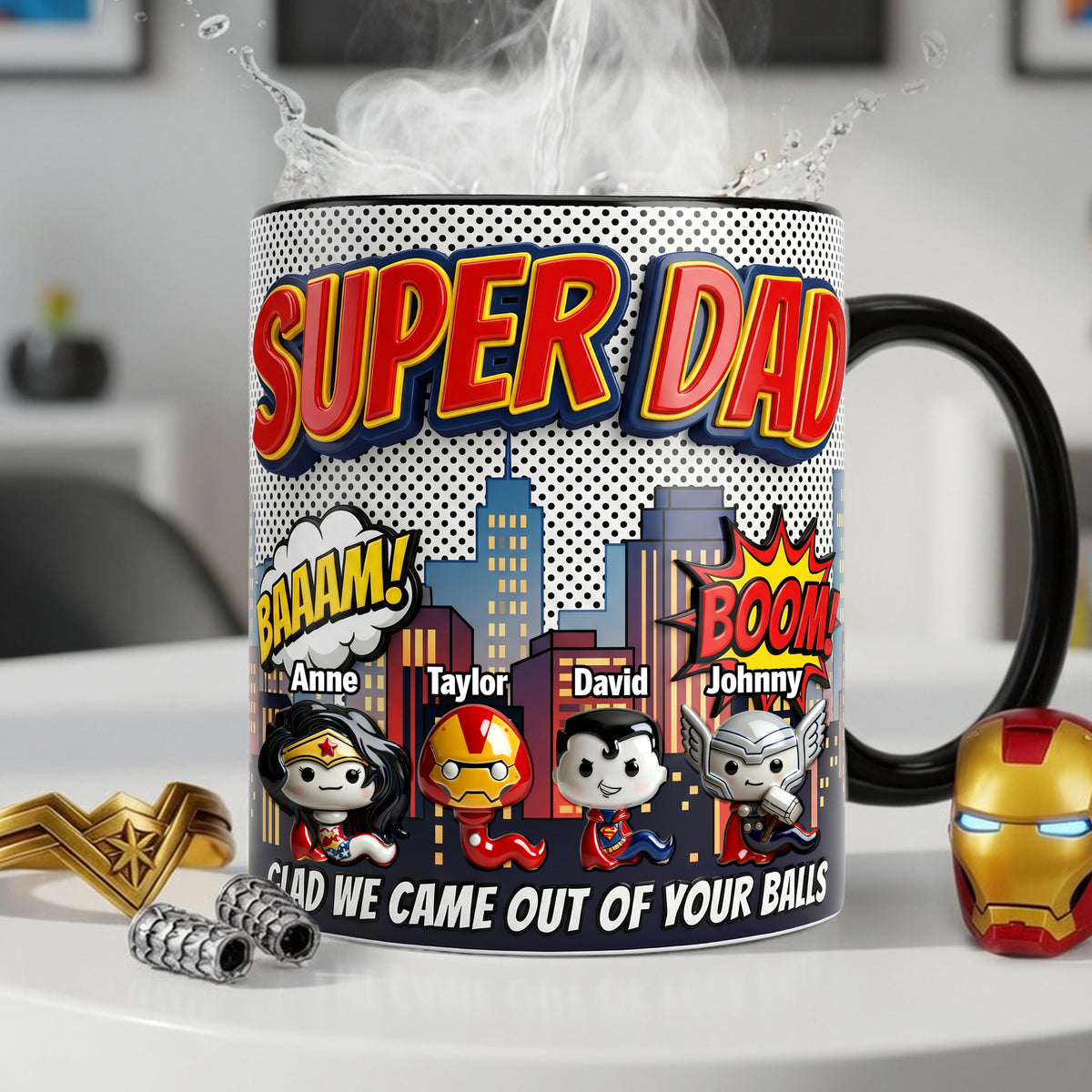 Funny Hero Sperm Magic Coffee Mug - Personalized Gifts For Dad 05palu300426-Homacus