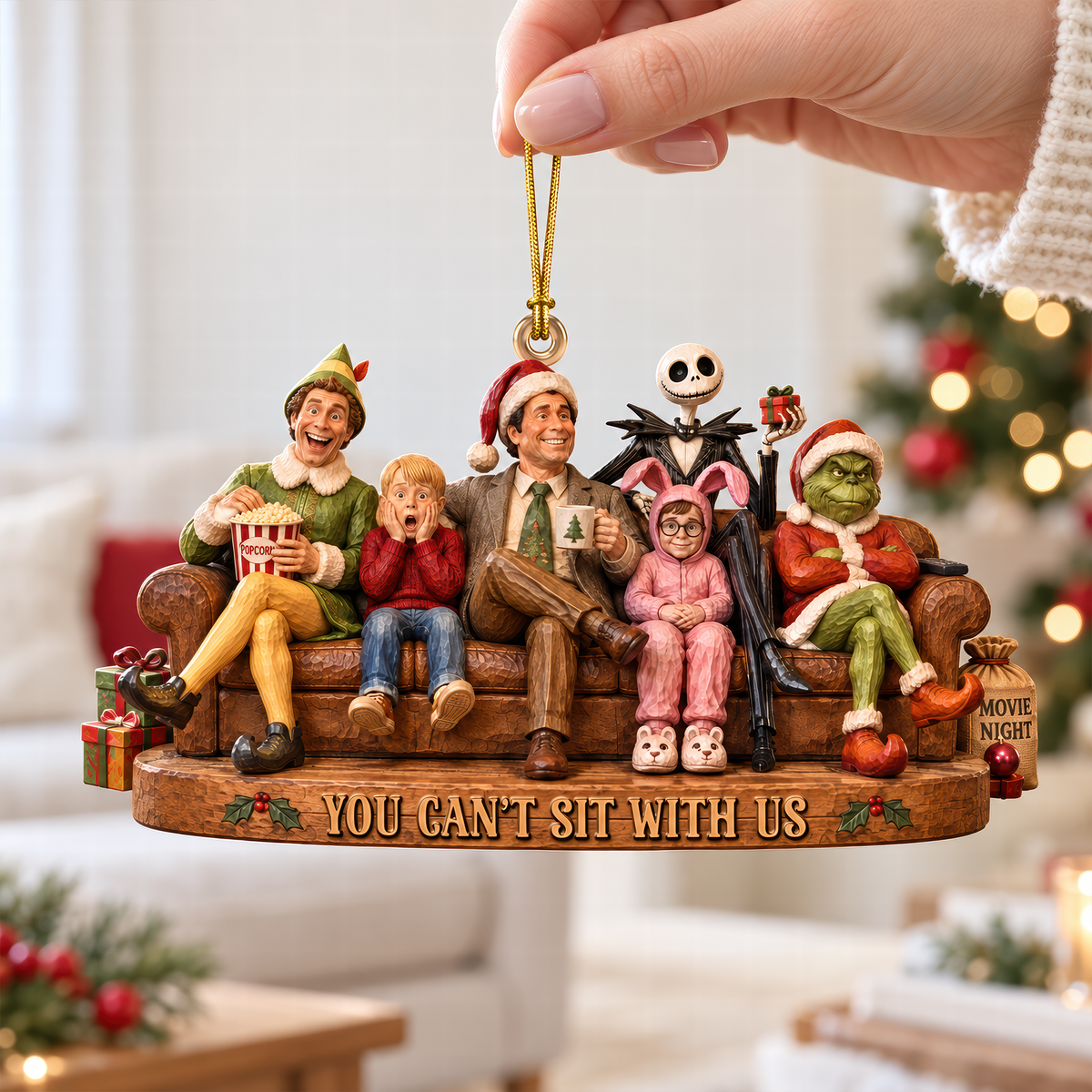 Holiday Legends Gathering Ornament - Personalized Gift For Christmas 04NAQN081026-Homacus
