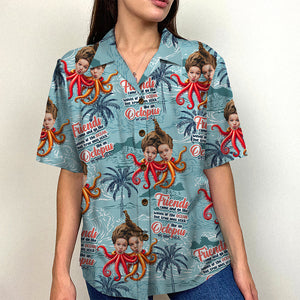 Friends Hawaiian Shirt - Custom Face Photo Gifts Custom Photo Gifts-Homacus