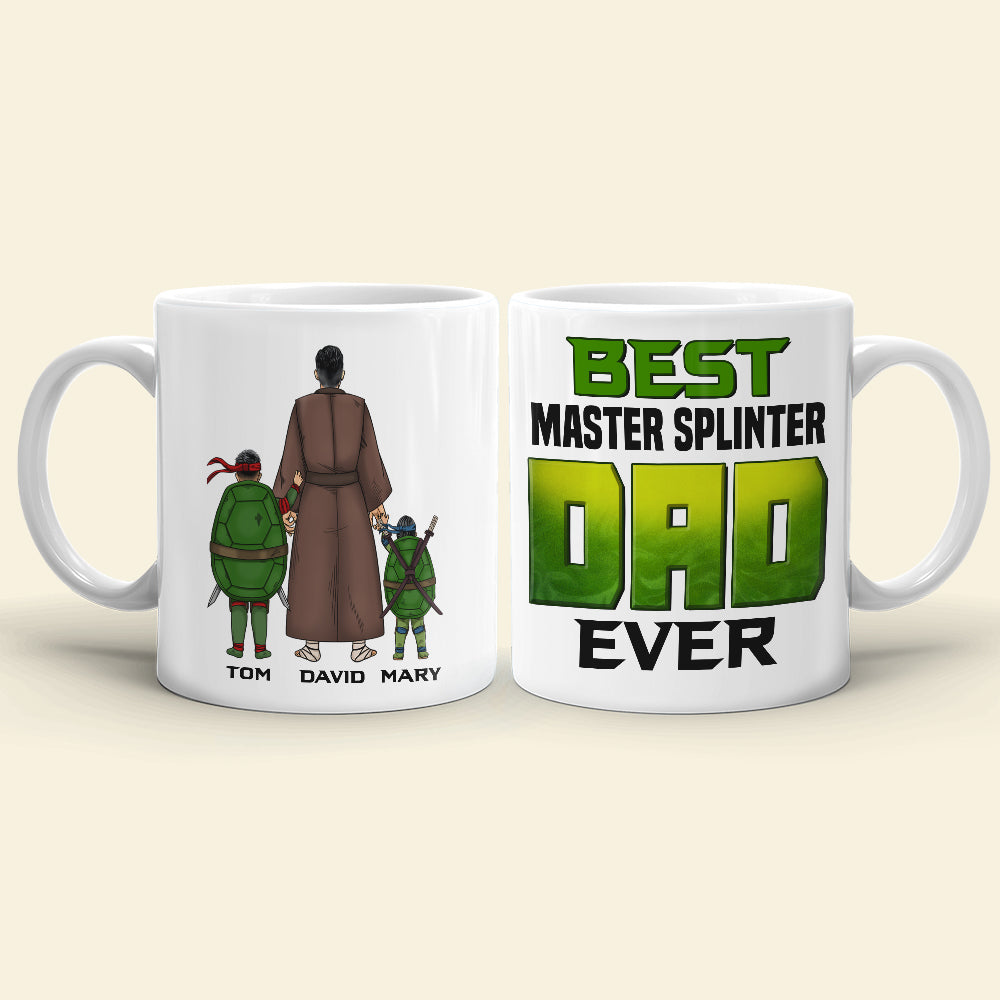 Personalized Gifts For Dad Coffee Mug Best Master Dad 031natn260523ha-Homacus