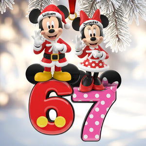 Funny Holiday Acrylic Ornament - Personalized Gifts For Couple 03naqn191125-Homacus