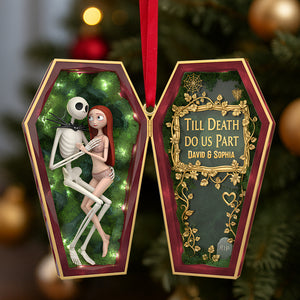 Personalized Spooky Gifts For Couple Christmas Ornament 07ohtn151025-Homacus