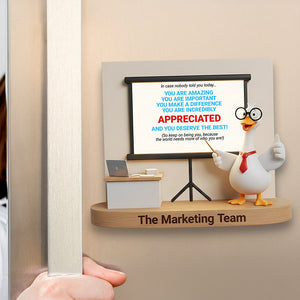 Employee Appreciation Fridge Magnet, Personalized Gifts For Coworkers 02qhta211125 - Fridge Magnet - GoDuckee