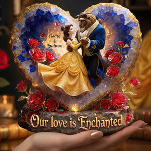Enchanted Love Acrylic Plaque - Personalized Gifts For Couple 01hudt020626-Homacus