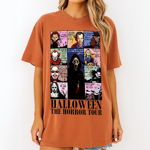 The Horror Tour Shirt - Spooky Gift For Horror Movie Fans 28laxx180725-Homacus