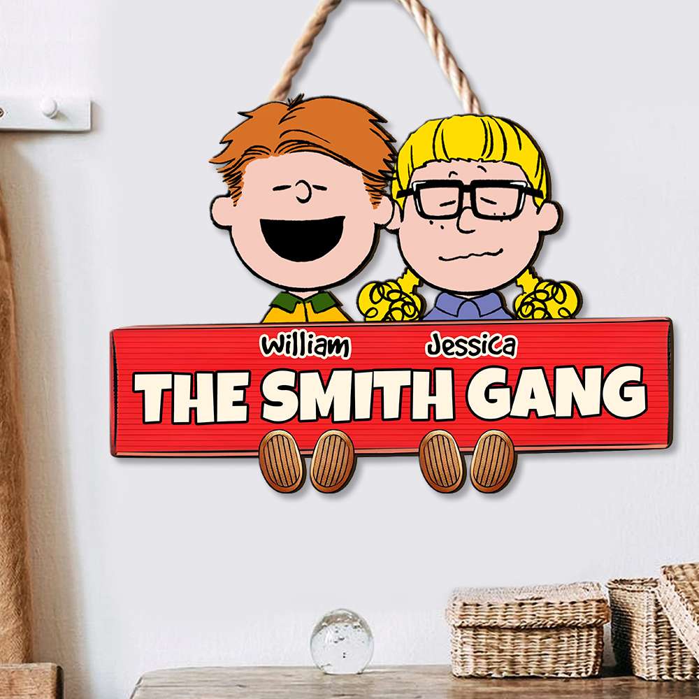 Personalized Gifts For Family Wood Sign 04OHDT020125HH-Homacus