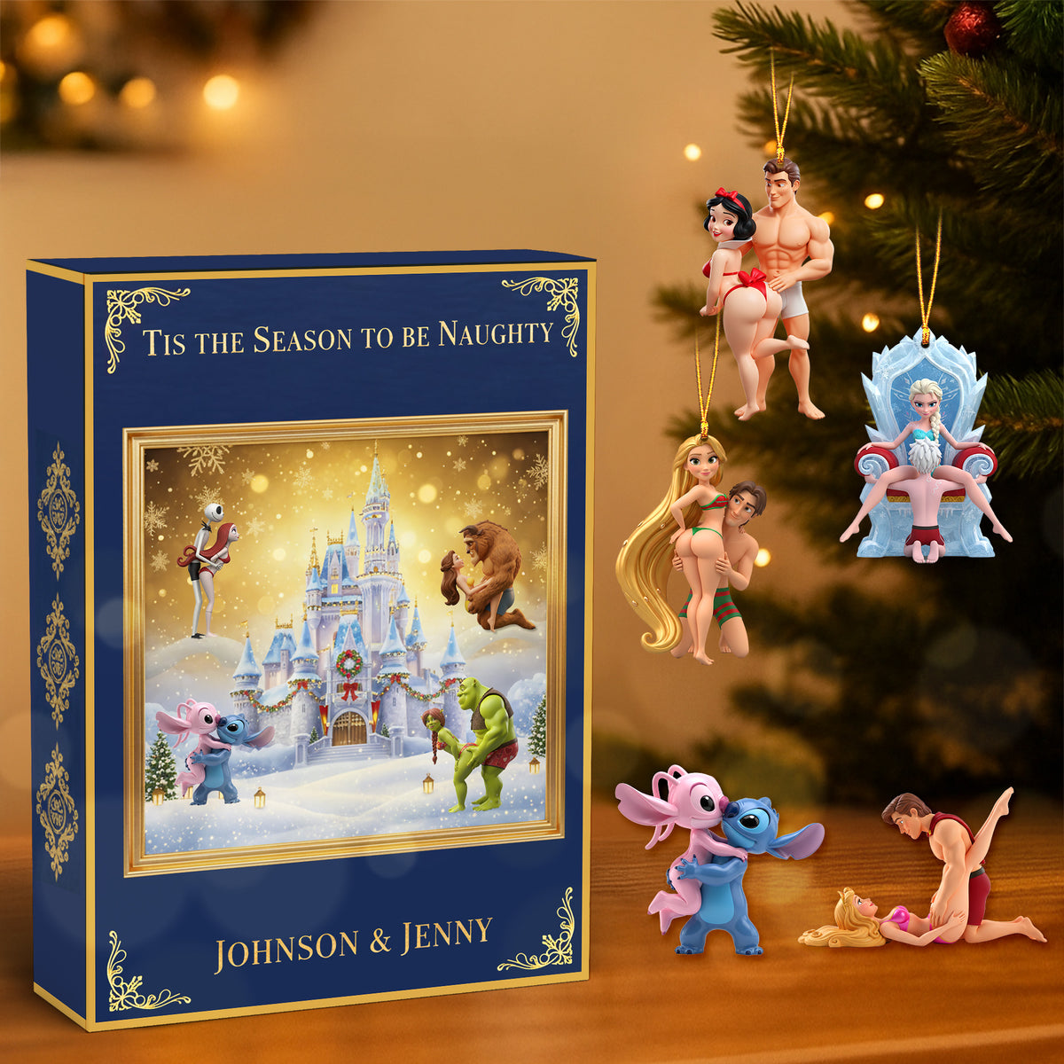 Personalized Funny Gifts For Couple Christmas Advent Calendar Blind Box 03ohmg161025-Homacus