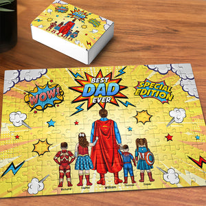 Personalized Gifts For Mom Jigsaw Puzzle Mother's Day Super Mom 01ACQN280325PA-Homacus