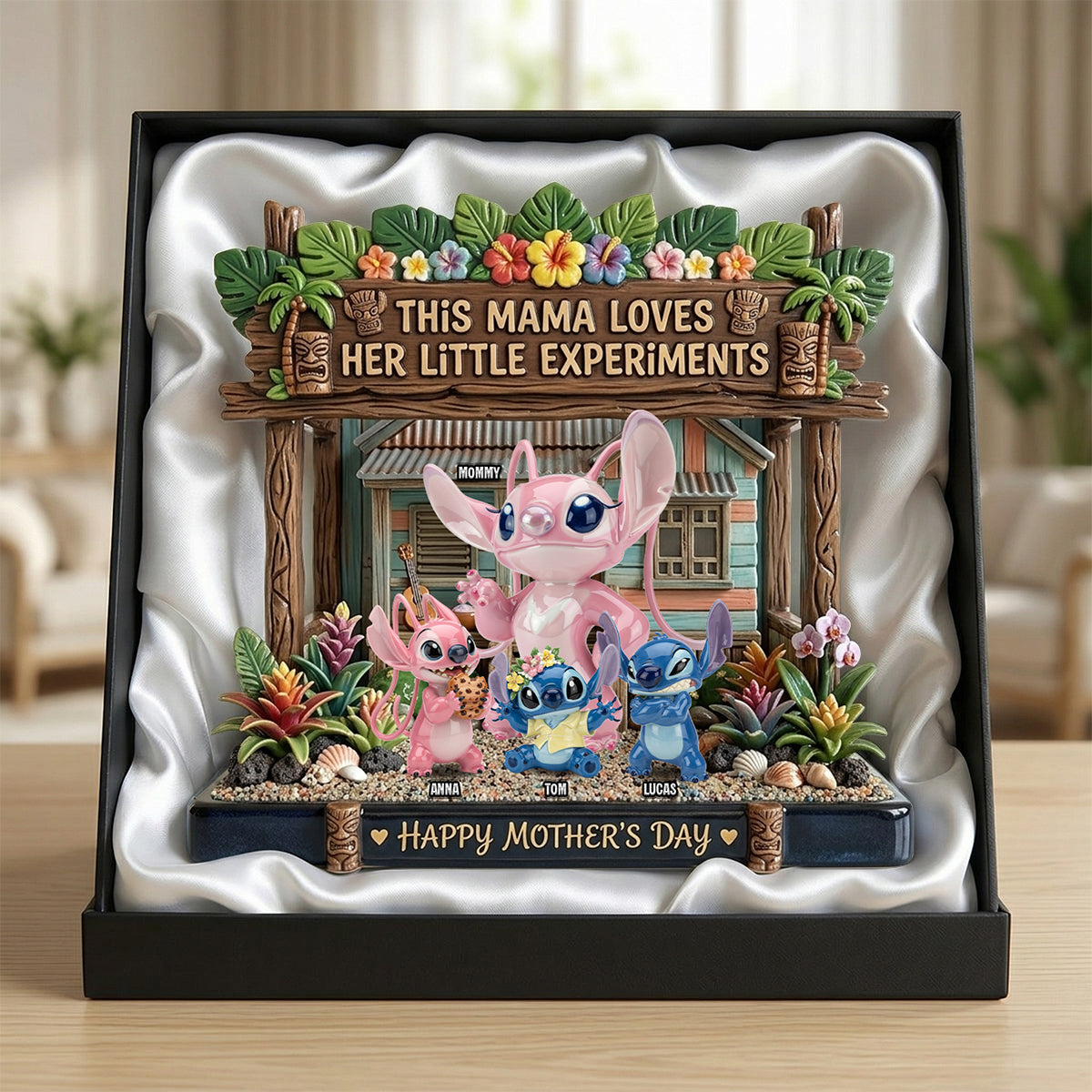 Mama & Little Experiments Acrylic Plaque - Personalized Gifts For Mom 03OHTN310326-Homacus