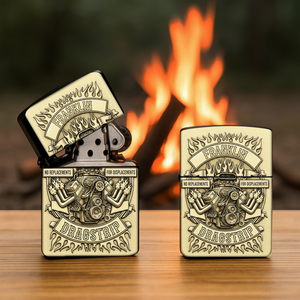 DragTrips - Drag Racing Lighter - Personalized Gift For Hot Rod Lovers-Homacus