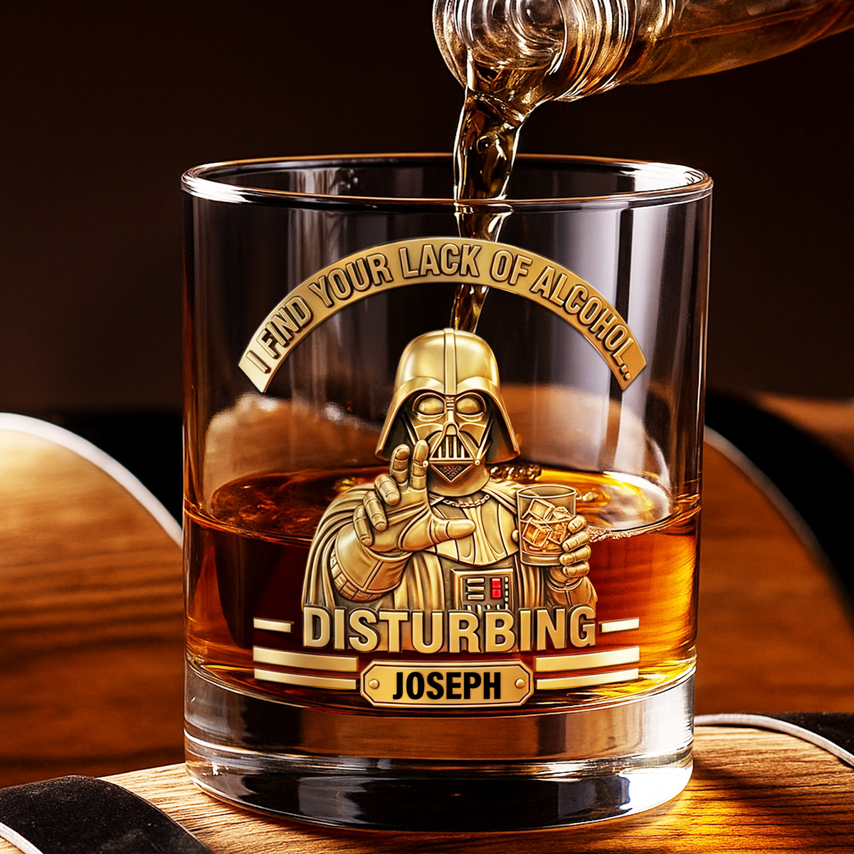 Cosmic Guardian Drinking Glass - Personalized Gifts For Him 06TOLU210825-Homacus