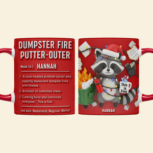 Funny Raccoon Office Coffee Mug – Personalized Gifts For Coworker 06naqn131125-Homacus