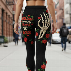 Naughty Skeleton Hands Leggings - Personalized Gifts For Her 04naqn041225-Homacus