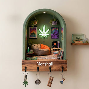 Chill Space Key Hanger - Personalized Gifts For Stoners 04tomg171225-Homacus