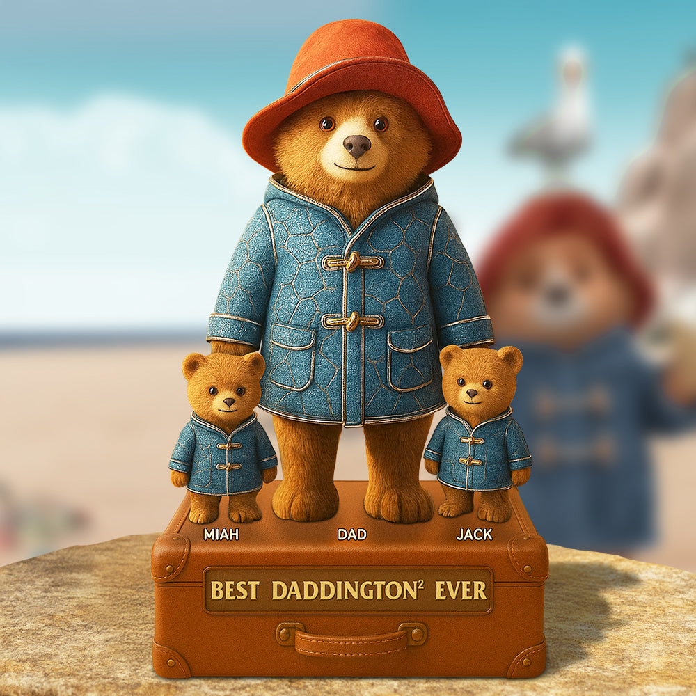 Best Dad Ever Acrylic Plaque Personalized Gifts For Dad 01TGDT020525-Homacus