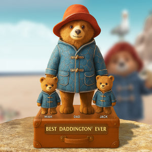 Best Dad Ever Acrylic Plaque Personalized Gifts For Dad 01TGDT020525-Homacus