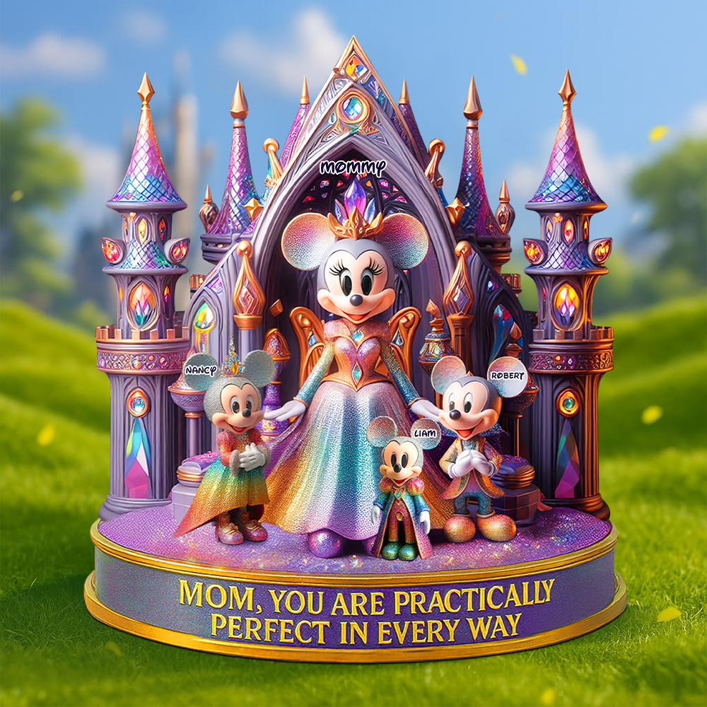 Personalized Gifts For Mom Acrylic Plaque, Practically Perfect In Every Way 03TGPU100425-Homacus