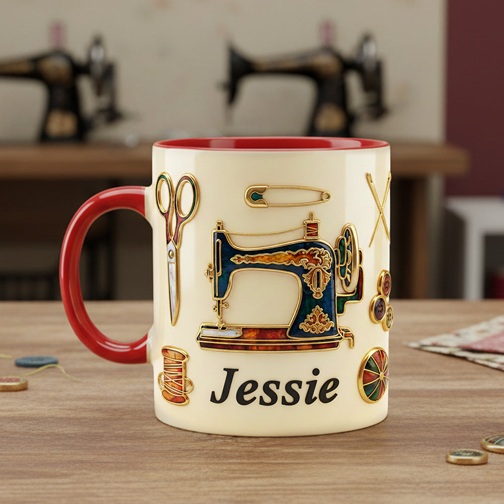 Personalized Gifts For Sewing Lovers Coffee Mug 04kita060126-Homacus