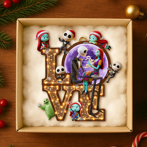 Love Family Christmas Ornament Personalized Gifts For Family 08PADT291025-Homacus