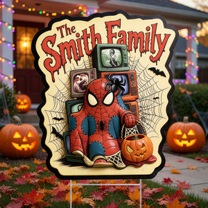 Spooky Halloween Yard Sign - Personalized Gifts For Family 04todt030826-Homacus