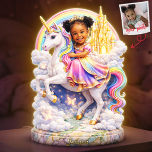 Little Princess Acrylic Light Box - Custom Photo Gifts For Kid Girl 03pgta240326-Homacus