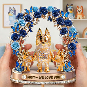 Mom We Love You Acrylic Plaque - Personalized Gifts For Mom 03ohqn160426-Homacus