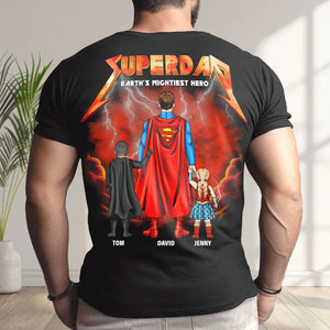 Personalized Gifts For Dad GRER2005 Shirt 02totn080425pa Super Dad-Homacus
