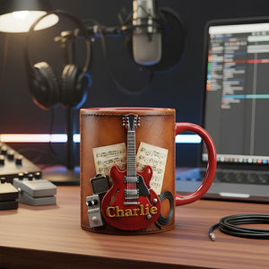 Guitar Mug - Personalized Gifts For Guitar Lovers 04HYDT050126-Homacus