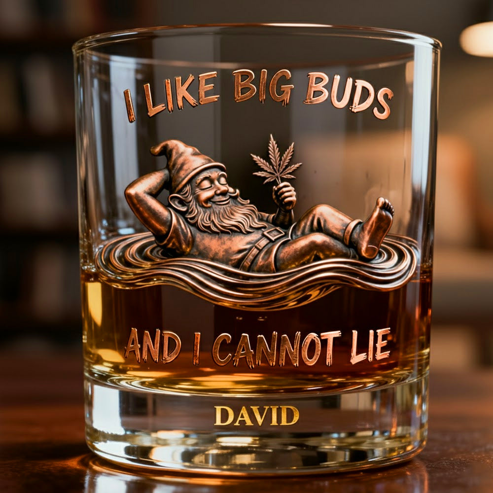 Personalized 11oz Round Glass - Personalized Gifts For Drinking Lovers 04TOTN181225-Homacus