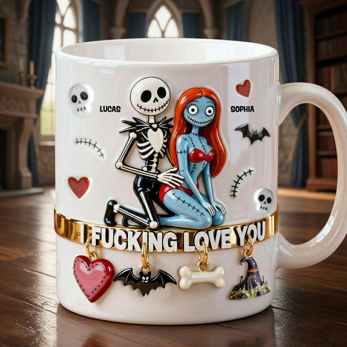 Naughty Couple Coffee Mug - Personalized Gifts For Couple 04ohtn311225-Homacus