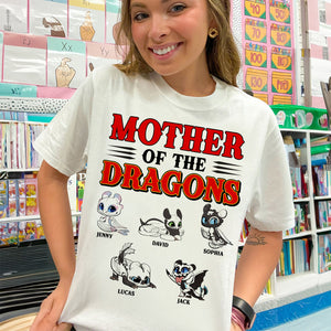 Cartoon Characters Personalized Gifts For Mom Shirt 01katn250225-Homacus