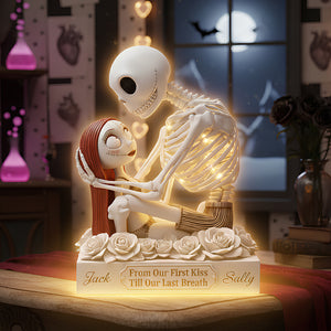 Spooky Couple Light Box Personalized Gifts For Couple 04OHDT261125-Homacus