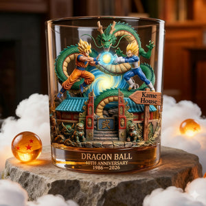 40 Years Of Legend Round Glass - Gifts For Anime Lovers 06TYLU200326-Homacus
