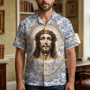 Jesus Christ Hawaiian Shirt - Personalized Gifts For Christians 01hutn180626-Homacus