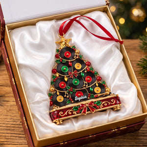 Vinyl Record Christmas Ornament - Personalized Gifts For Christmas 04natn161026