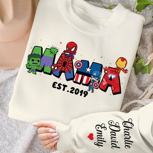 Personalized Gifts For Mom Shirt Mama Cartoon 01OHQN220325-Homacus