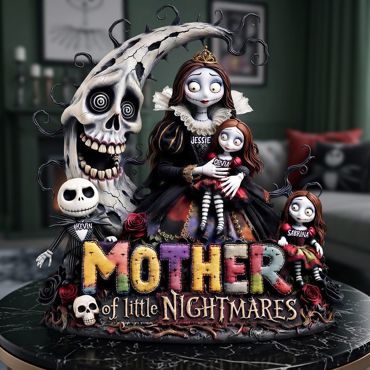 Spooky Mom Acrylic Plaque - Personalized Gifts For Mom 01TYTA030426-Homacus