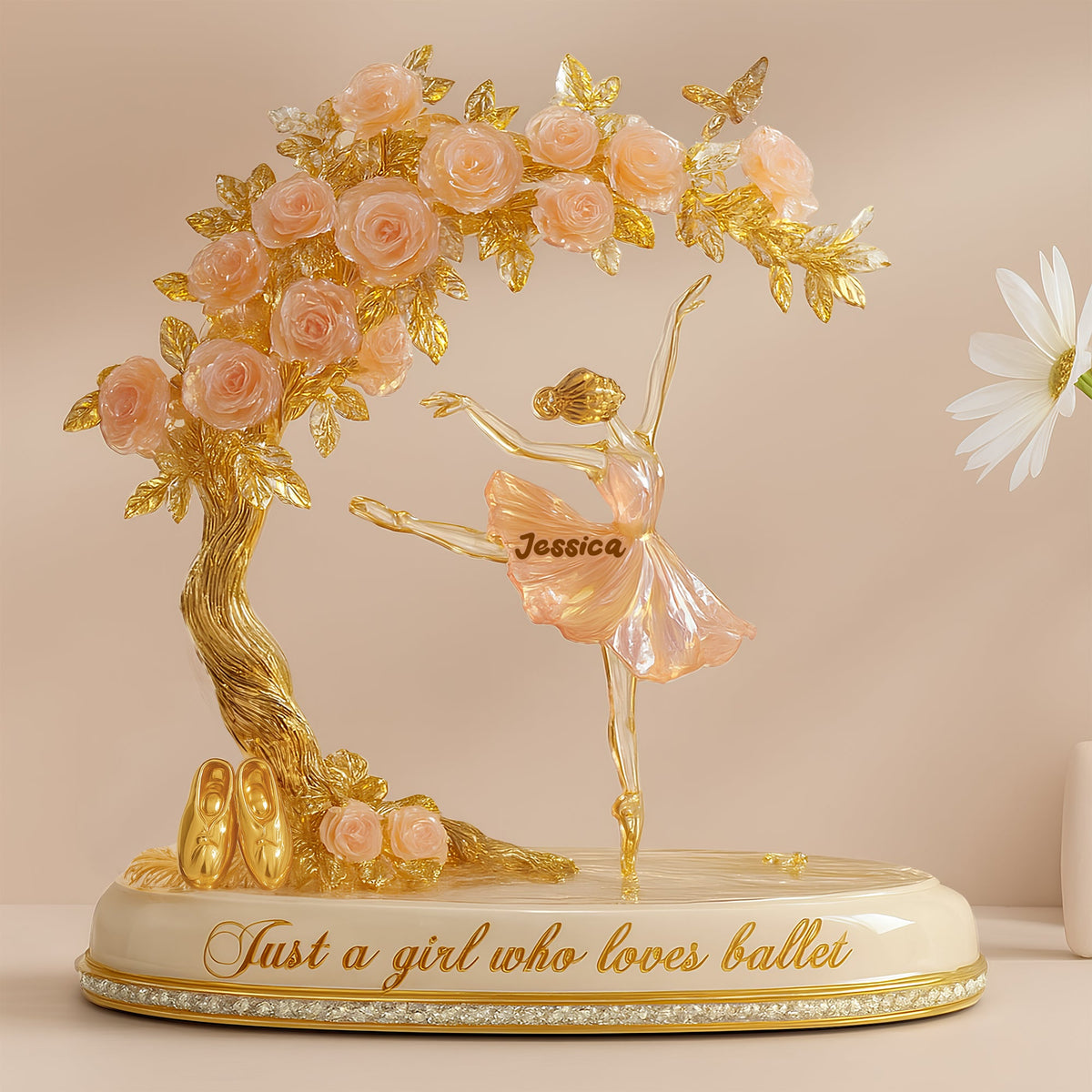 Dreamy Ballet Girl Acrylic Plaque - Personalized Gifts For Ballerina 03QHLU080725-Homacus