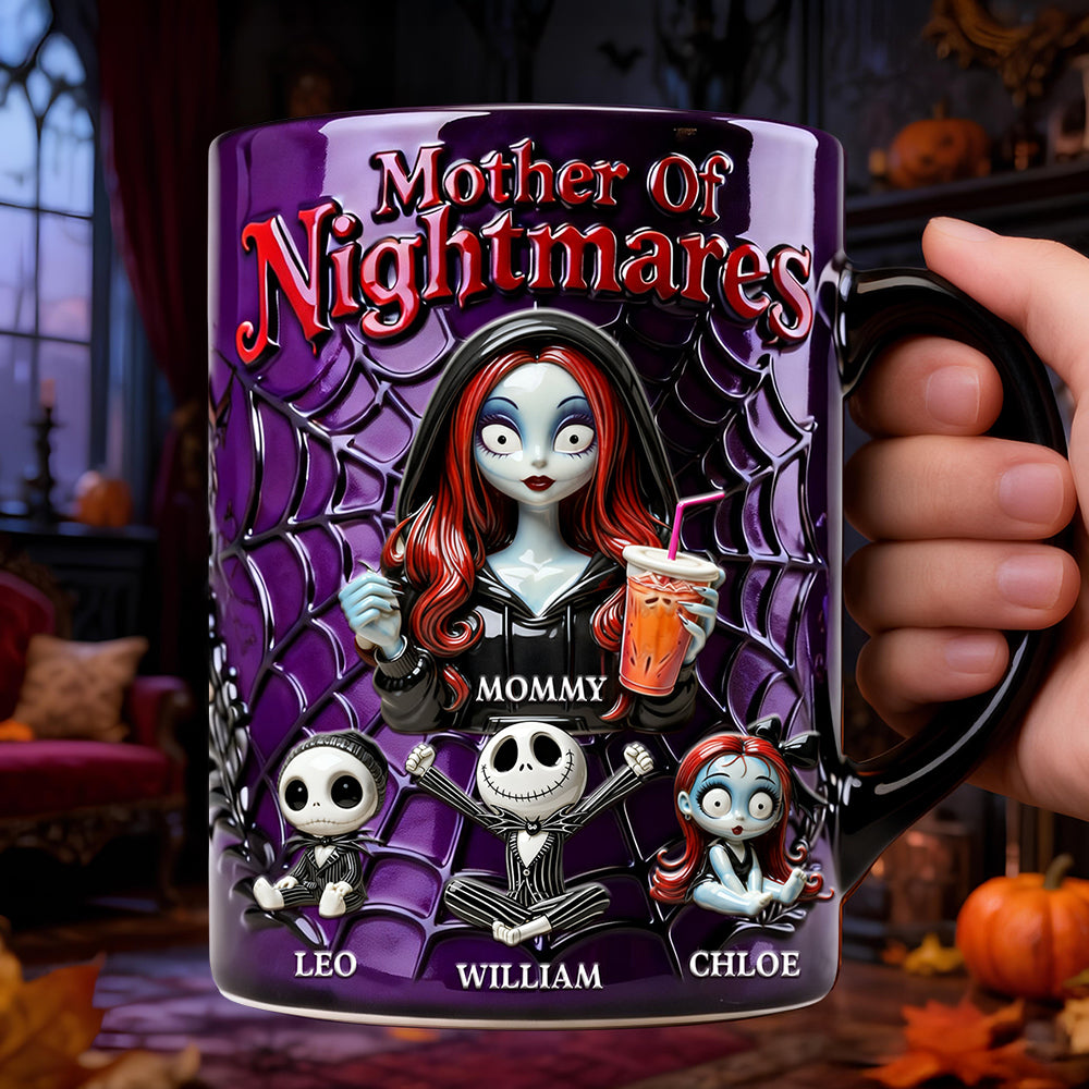 Spooky Coffee Accent Mug - Personalized Gifts For Mother 05nadt100226-Homacus